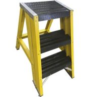 Model No. F1800 Fibreglass Stools for Electrical, Home and Commercial Use, Professional Insulated Access Stool for Reaching, Maintenance, Storage and Everyday Utility Tasks 